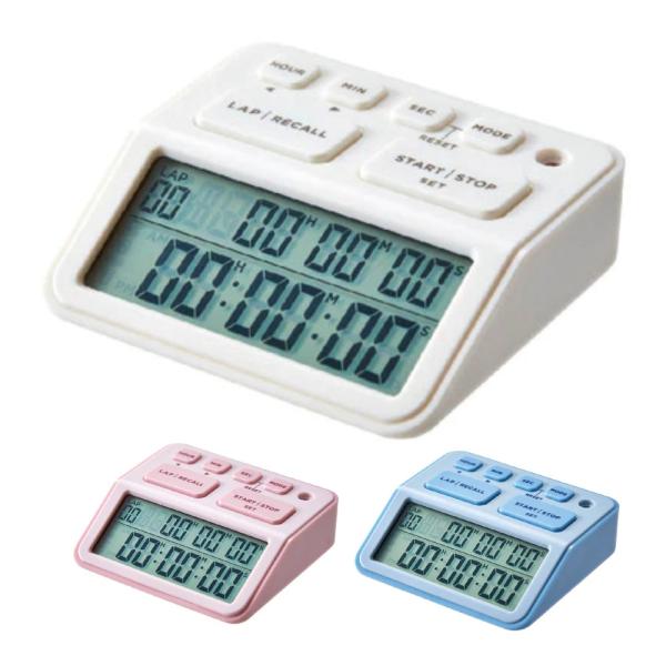 キングジム 学習タイマー ルラップ LLT10 カレンダー 時計 デイカウント