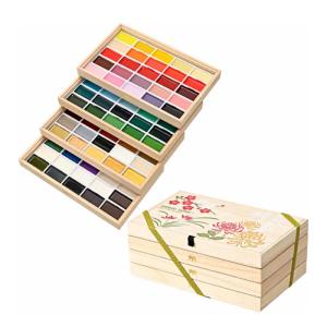 呉竹 顔彩耽美 桐箱100色セット MC20/100WD 限定 クレタケ