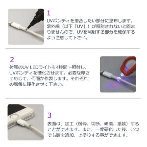 液体プラスチック接着剤 UVボンディ UB-S...の詳細画像2