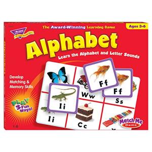 トレンド 英単語 カードゲーム マッチミーゲーム アルファベット Trend Match Me Games Alphabet T-58101｜westbay-link
