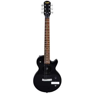 K-GARAGE スピーカー付ミニギター LPタイプ SLP-180 ブラック｜westbay-link