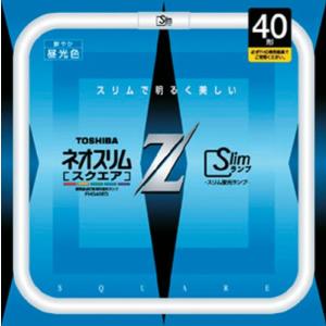 TOSHIBA ネオスリムZスクエア 高周波点灯専用形蛍光ランプ 40W形 昼光色 FHG40ED｜westbay-link