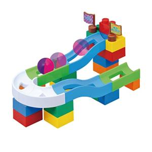 ローヤル コロコロできるおおきなブロックS ( ブロック遊び / コロコロ遊び ) 知育玩具 大きなパーツ ボールコースター おもちゃ ブロック 組み｜westbay-link