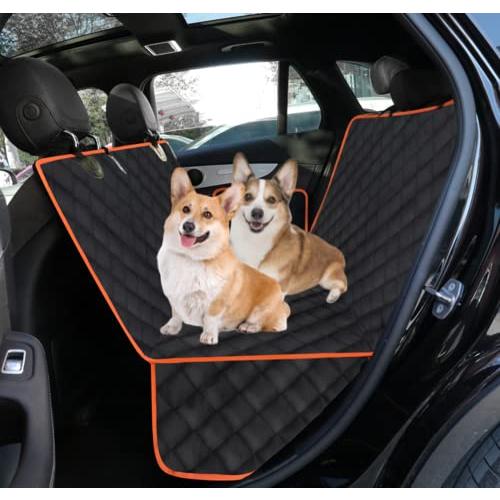 T.D.Well 新改良型 ペット用ドライブシート 犬 後部座席 防水 厚生地 臭くない 汎用サイズ