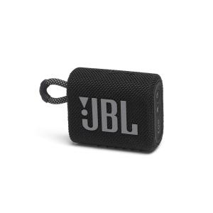 JBL GO3 Bluetoothスピーカー USB C充電/IP67防塵防水/パッシブラジエーター搭載/ポータブル/2020年モデル ブラック JB｜westbay-link