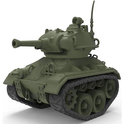 モンモデル ワールドウォートゥーンシリーズ アメリカ軽戦車 M24 チャーフィー プラモデル MWW...