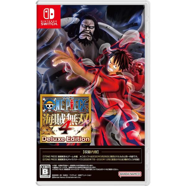 【セ】Switch ONE PIECE ワンピース 海賊無双4 デラックス エディション【中古】