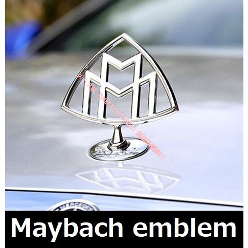 マイバッハ Maybach エンブレム フードマスコット ボンネット 3Dエンブレム s400 s5...