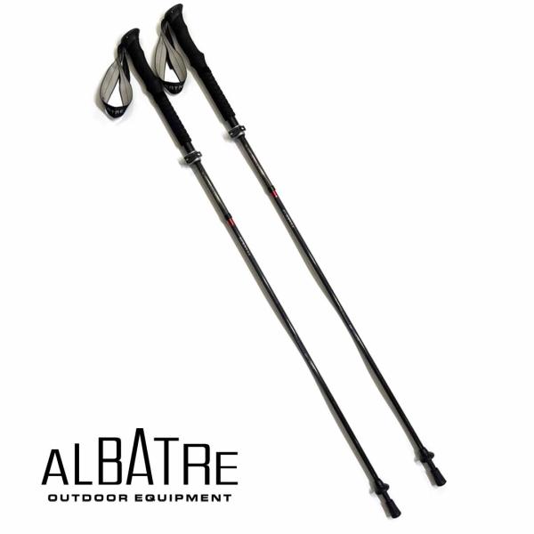 アルバートルALBATRE　 AL-TIP2300C　I型グリップ　2本1組　 カーボントレッキング...