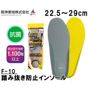 阪神素地ハンシンキジ F10 踏み抜き防止用インソール　中敷き 22.5〜29cm