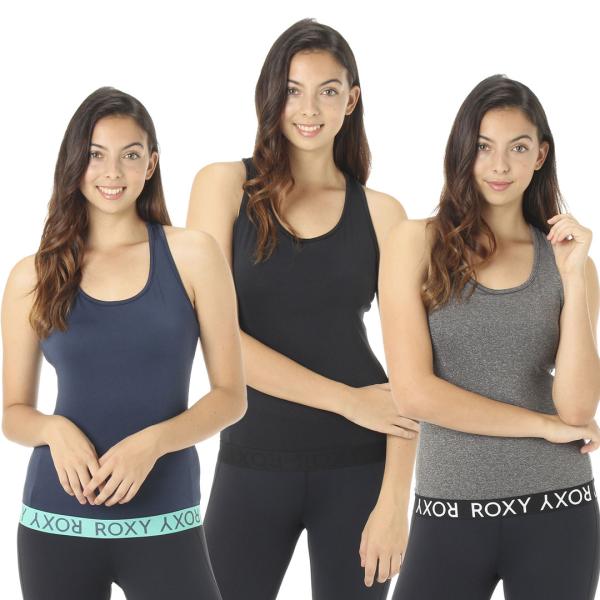 速乾 UVカット ブラカップ付き タンクトップ  ROXY ロキシー     COZY BRA TA...