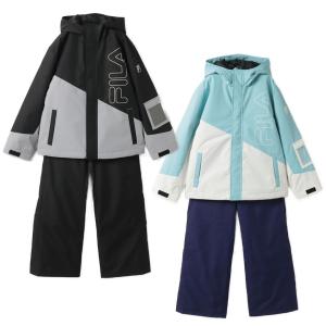 FILA（フィラ） （キッズ）ジュニア 切替スノーウェア 上下セット