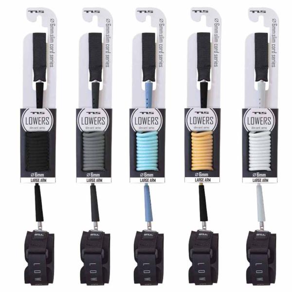 TLS  LOWERS 6mm BB LEASH  LARGE ARM　アームタイプ　 ボディボード...