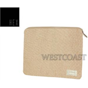 HEXヘックス　HIGHLAND　15&quot;　LAPTOP　SLEEVEHX1729　TAN