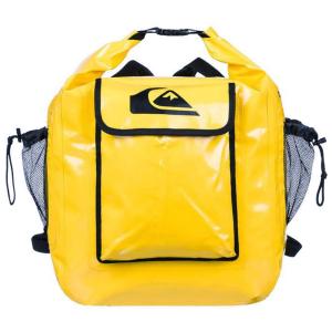 サーフィン　ウェットスーツ　水着　 バックパック　リュック　バッグ　 クイックシルバー  QUIK SILVER   DELUXE WET BAG Yellow　｜westcoast