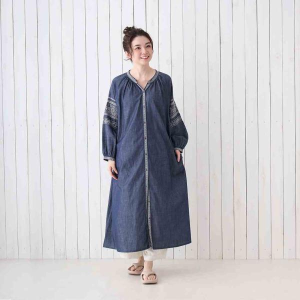 TMC　 【PORINA】ワンピース デニムエンブ　 11725-160-891　458945003...
