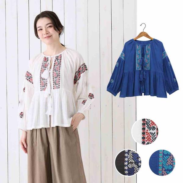 TMC　 【Shanti Shanti】ブラウス プリクラーサ　 20825-120　レディースブラ...