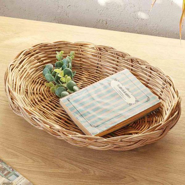 TMC　 ラタン 楕円トレイ L　  10725-810-484　4589450043134　 カゴ...