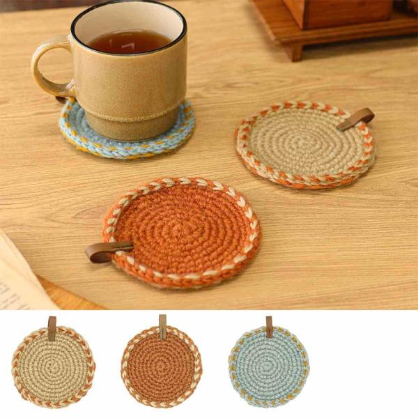 TMC　 ネパールニット コースター ラウンド　 17725-910-493/494/495　コース...