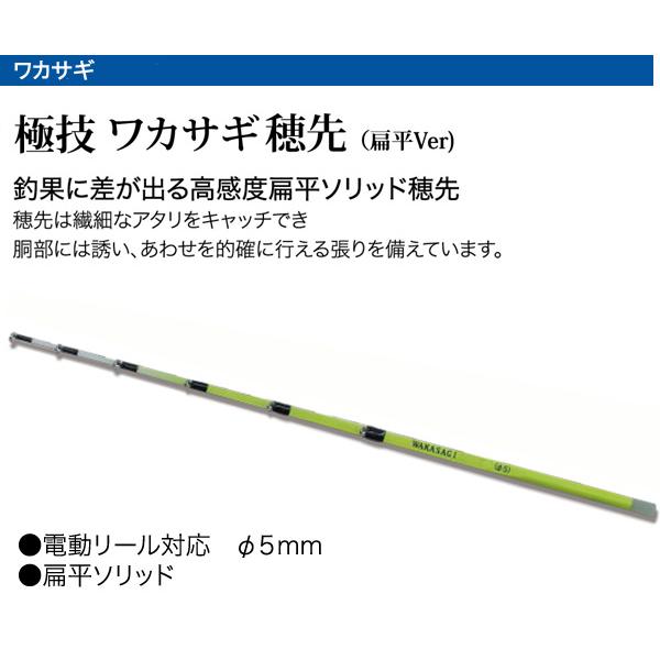 PRO TRUSTプロトラスト　極技　ワカサギ　替え穂先HS扁平　1.25-30cm　イエロー　05...