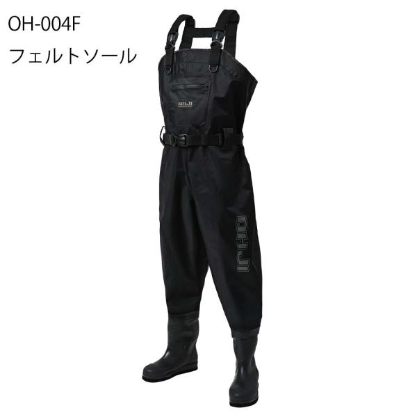 エクセルX&apos;SELL　 OH-004Fフェルトソール　 チェストハイウェダー70D　ウェーダー