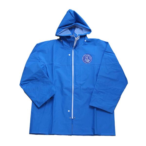 クラフテル　 フィッシャーマン　 レインウェアジャンパー　 上着　ブルー　漁師 漁業 水産 合羽 カ...