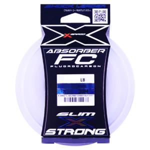 よつあみ  XBRAID FC ABSORBER S＆S  エックスブレイド FCアフソーハー スリム＆ストロング  30m  5号/6号  ナチュラル  フロロカーボン  釣り糸｜westcoast