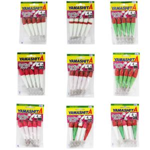 マルシン漁具 徳用ウキスッテ5本入 ムラクロ 2.5号 / イカメタル用