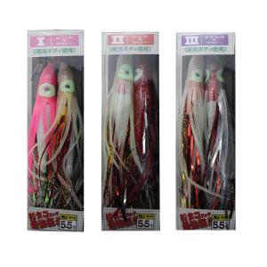 ハヤブサ マダコ用 パルパルスッテ BIG オモリ無し 2個セット タコ掛け