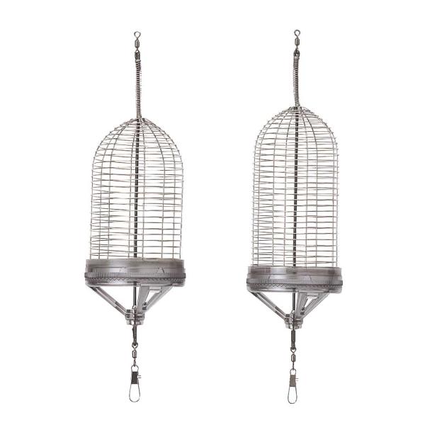 第一精工  Wキャップカゴ  80-S/80-M  シルバー  コマセカゴ