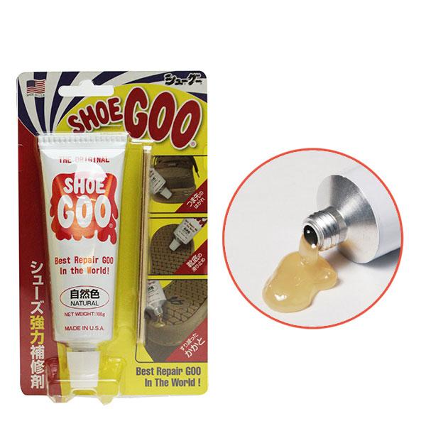 コロンブス COLUMBUS シューグー100 靴底の補修剤 SHOE GOO くつ 黒 白 自然色