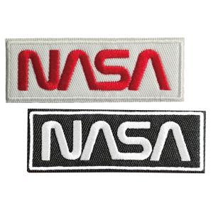 WAPPEN / NASA-Worm SET　 ワッペン ナサ　 アイロン圧着タイプ　 アメリカン雑貨 ワッペン 手芸　｜westcoast