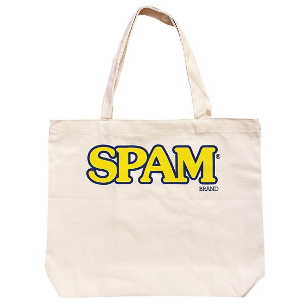 SPAM TOTE BAG LOGO　 スパム トートバッグ  アメリカン雑貨 　生活雑貨 トート ...