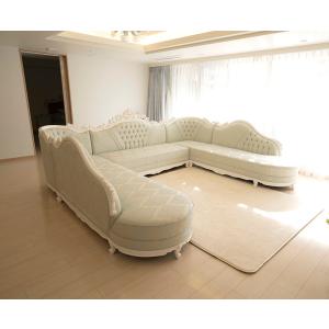 イタリア 1P ソファ ホワイト ヴェルサイユ 一人掛けソファ シルバー