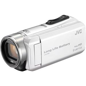JVC ビデオカメラ Everio R 耐低温 耐衝撃 長時間内蔵バッテリー 内蔵メモリー32GB パールホワイト GZ-F200-W｜westmoon