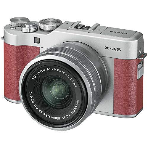 FUJIFILM ミラーレス一眼カメラ X-A5レンズキット ピンク X-A5LK-P