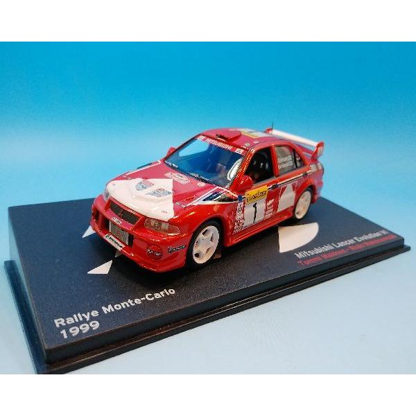 デアゴスティーニ ラリーカーコレクション 1/43 三菱 ランサー エボリューションVI #1 19...
