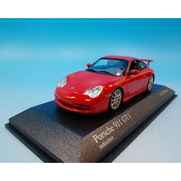 PMA ミニチャンプス 1/43 ポルシェ 911 GT3 2003 レッド  400062020