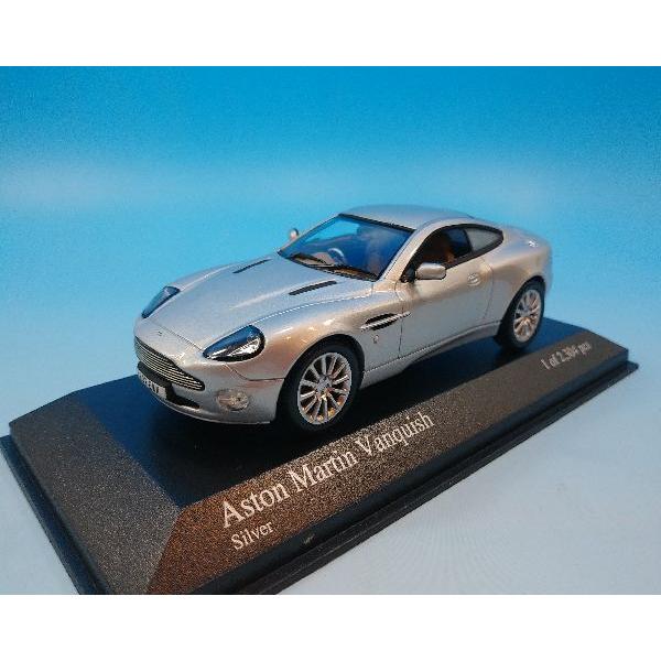 PMAミニチャンプス 1/43 アストンマーティン ヴァンキッシュ 2002 シルバー  40013...