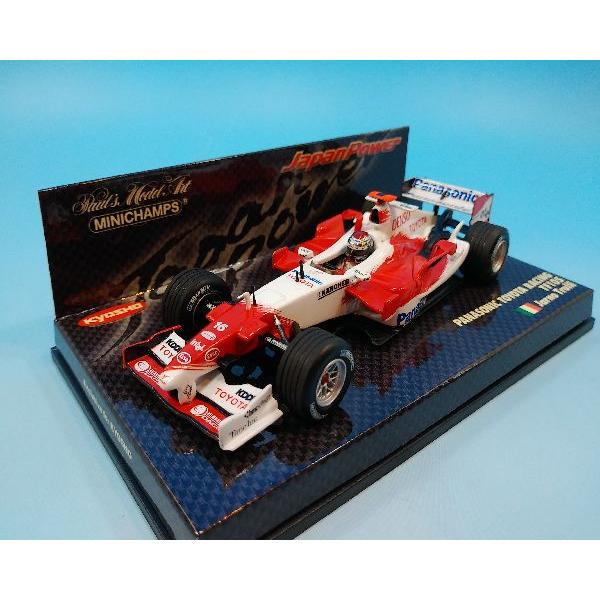 PMA ミニチャンプス 京商 1/43 ジャパンパワー パナソニック トヨタ レーシング TF105...