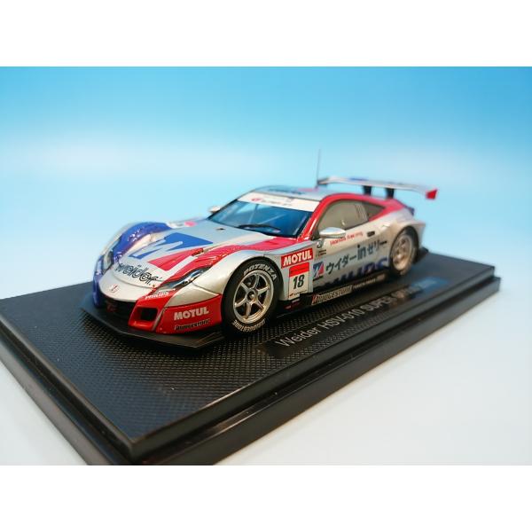 エブロ 1/43　ウイダー　HSV-010 スーパーGT　GT500　2010　#18　44326