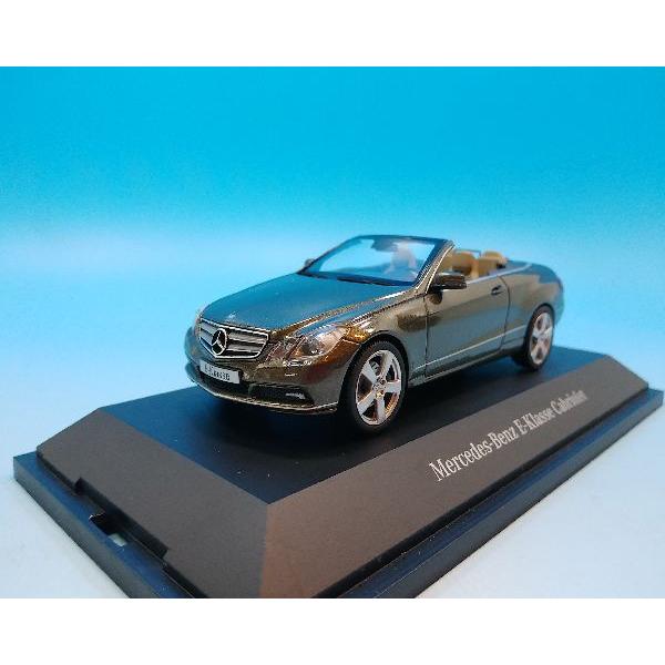 メルセデス・ベンツ ディラーモデル 1/43 メルセデスベンツ Eクラス カブリオレ ガンメタ 　B...