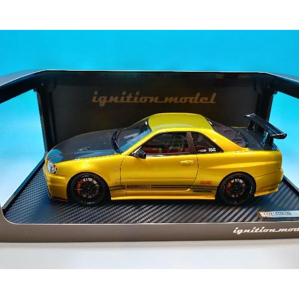 イグニッションモデル 1/18 トップシークレットTOP SECRET GT-R  BNR34  ゴ...