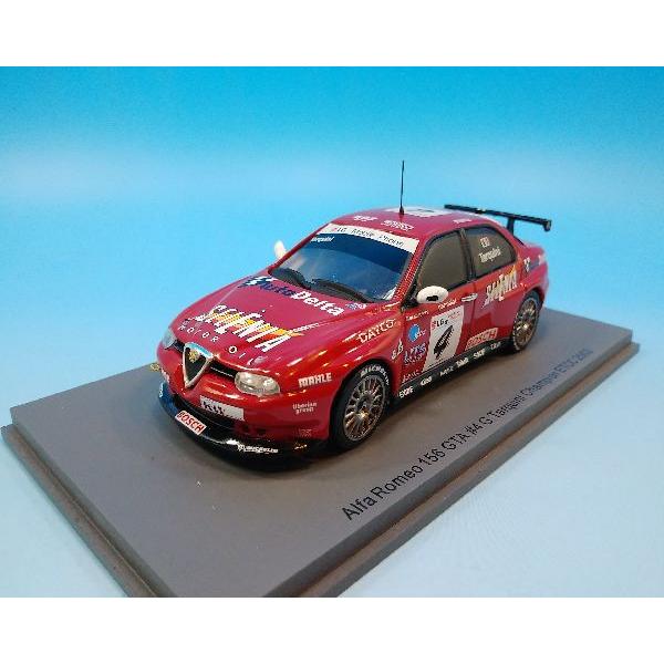 スパークモデル 1/43 アルファロメオ 156 #4 G.Tarquini  チャンピオンETCC...