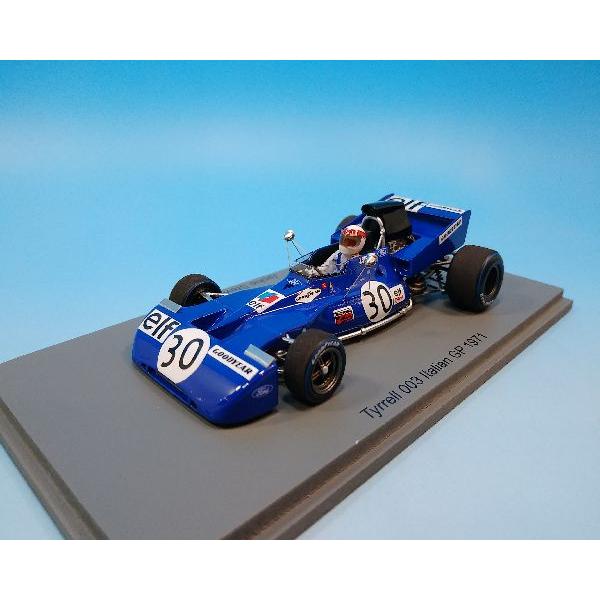 スパークモデル 1/43 ティレル 003  F1 イタリアGP 1971 #30 J.スチュワート...