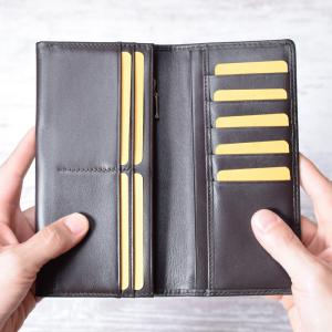 長財布 メンズ 本革 ながさいふ 安い 薄型 ...の詳細画像4