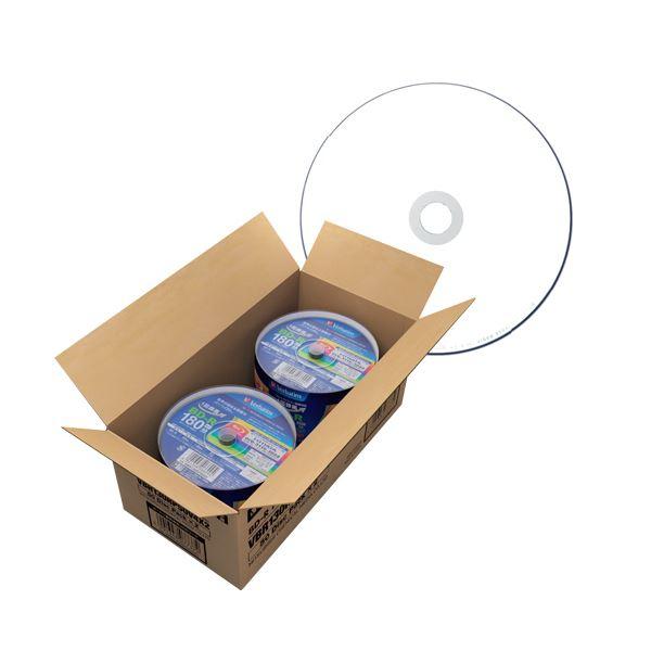 バーベイタム 録画用BD-R 130分1-6倍速 ホワイトワイドプリンタブル スピンドルケース VB...