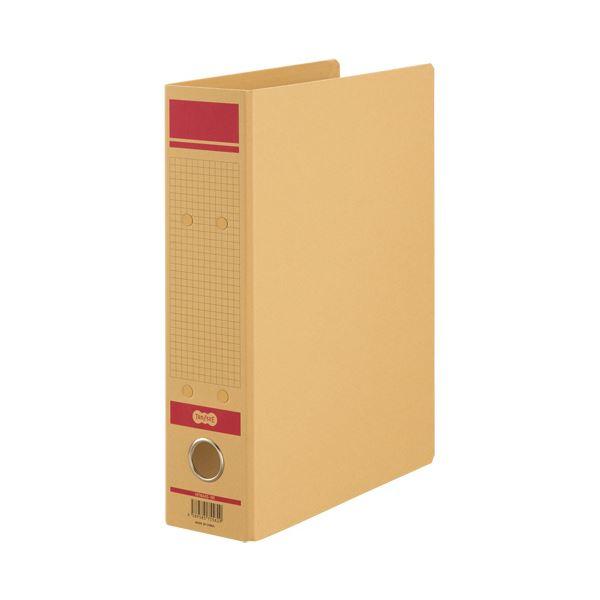 （まとめ）TANOSEE保存用ファイルN(片開き) A4タテ 500枚収容 50mmとじ 赤 1冊 ...
