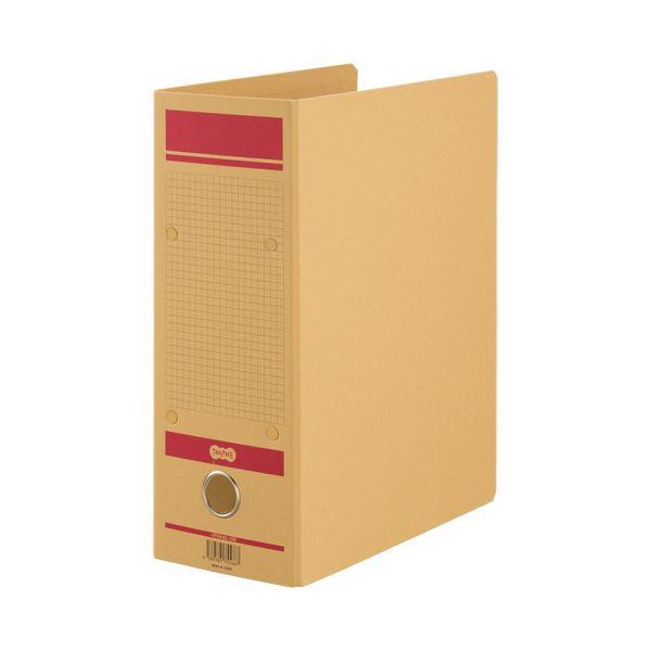 TANOSEE保存用ファイルN(片開き) A4タテ 1000枚収容 100mmとじ 赤 1セット(1...