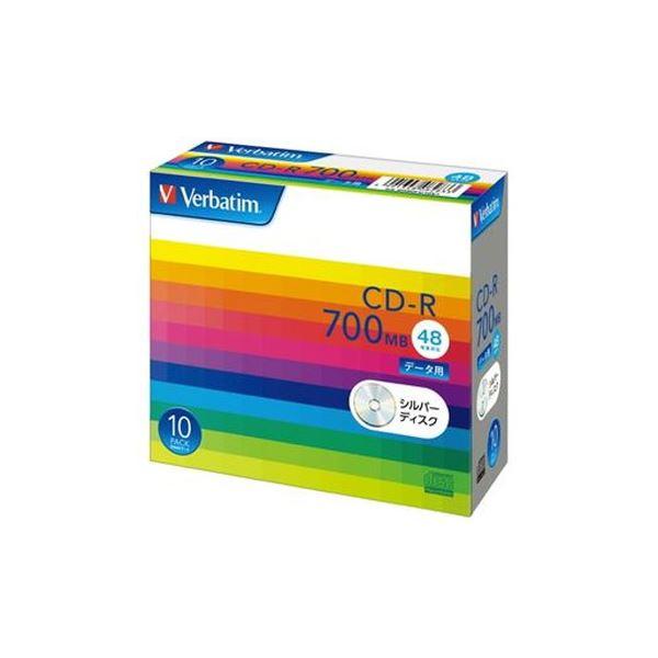 （まとめ）Verbatim Japan CD-R 700MB SR80FC10V1 10枚〔×10セ...